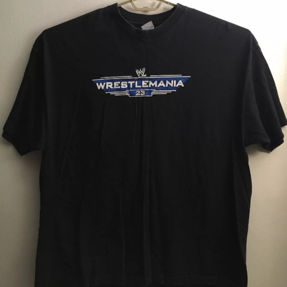 Allstyle Apparel Activewear AAA Wrestlemania 23 T Shirt Size 3XL Black